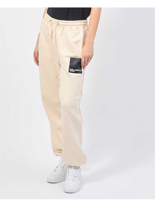 Pantaloni sportivi Karl Lagerfeld con logo KARL LAGERFELD | 245J1000J329